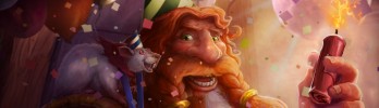 Hoje tem festa na taverna: 1 ano de Hearthstone, Parabéns!