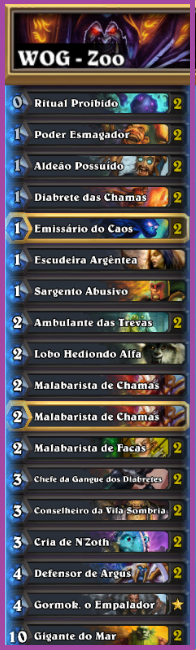 WoG zoolock, deck