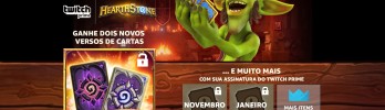 [Oktoberbrawl – Twitch Prime] Dois versos de cartas exclusivos disponíveis