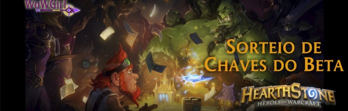 Sorteio: Chaves beta de Hearthstone!