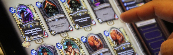 1, 2, 3 Testando o Hearthstone para iPad!