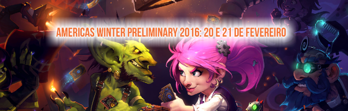 O Americas Winter Preliminary 2016 acontecerá neste final de semana