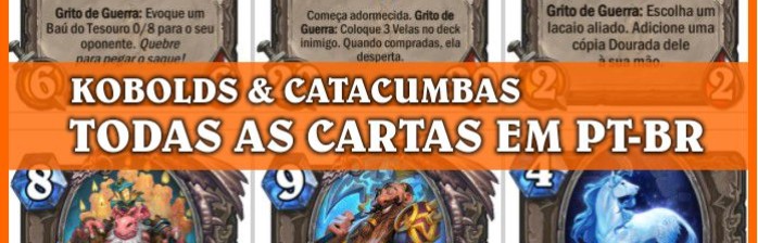 [Kobolds & Catacumbas] Todas as cartas em PT-BR