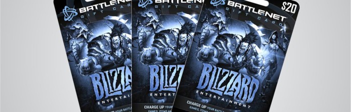 Cartões pré-pagos da Battle.net no Brasil!